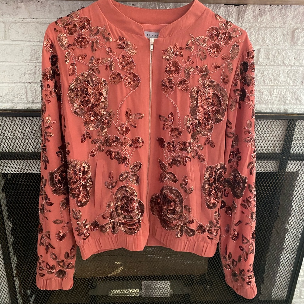 Sequence Bomber Jacket! Perfect For Nfr, Ladies! - image 1
